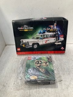 LEGO GHOSTBUSTERS ECTO-1 BUILDING SET TO INCLUDE LEGO DINOSAUR FOSSILS: TREX SKULL: LOCATION - F11