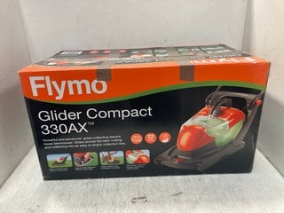 FLYMO GLIDER COMPACT 330AX LAWN MOWER - RRP:£120: LOCATION - F9