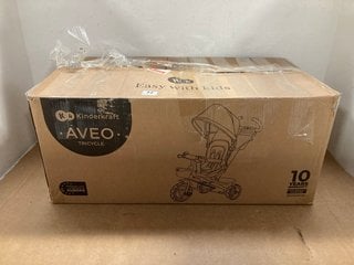 KINDERKRAFT AVEO TRICYCLE IN BLACK - RRP £77: LOCATION - WH2