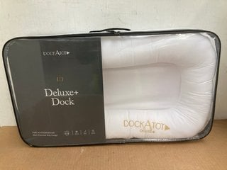 DOCKATOT DELUXE MULTI-FUNCTIONAL BABY LOUNGER IN WHITE - RRP £140: LOCATION - F5