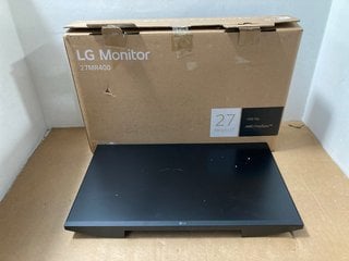 LG 27 INCH MONITOR - MODEL: 27MR400: LOCATION - WH3