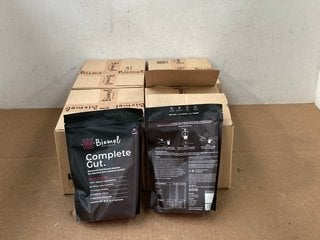 4 X BIOMEL COMPLETE BELGIAN CHOCOLATE GUT POWDER - BBE: 04/10/2024: LOCATION - E3