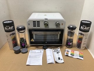 COOK'S ESSENTIAL TABLETOP ELECTRIC OVEN TO INCLUDE 2 X SHARK NINJA BLAST RECHARGEABLE BLENDER: LOCATION - AR2