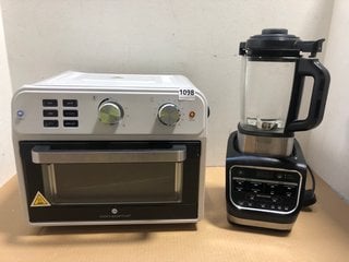 SHARK NINJA FOODI BLENDER & SOUP MAKER TO INCLUDE COOK'S ESSENTIALS 21L AIR FRYER OVEN WITH ROTISSERIE: LOCATION - AR7