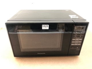 PANASONIC 20L DIGITAL MICROWAVE IN BLACK - MODEL NO. E28JBMPQ: LOCATION - AR9