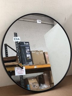 JOHN LEWIS & PARTNERS ANYDAY 65CM BLACK EDGE MIRROR: LOCATION - AR9