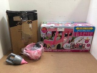 2 X ASSORTED ITEMS T0 INCLUDE BARBIE DREAM CAMPER: LOCATION - BR6