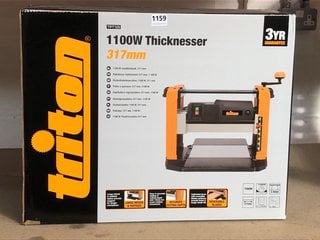 TRITON 1100W THICKNESSER 317MM: LOCATION - BR10