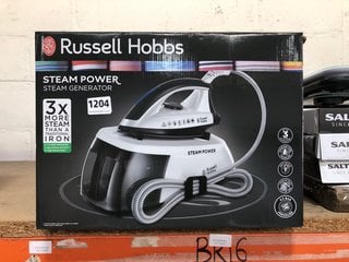 RUSSELL HOBBS STEAM POWER STEAM IRON: LOCATION - BR16