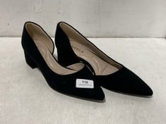 CARVELA WOMENS CAMILLA HEELS IN BLACK SUEDE SIZE UK7 - RRP £129