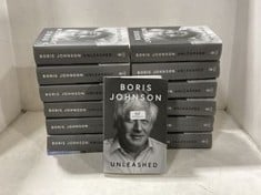 13 X BORIS JOHNSON "UNLEASHED" BOOKS