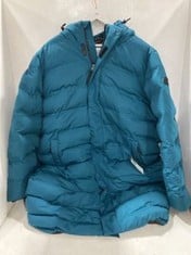 TOG24 WOMENS GLASTON PARKER JACKET IN DEEP TEAL SIZE UK24 RRP £160