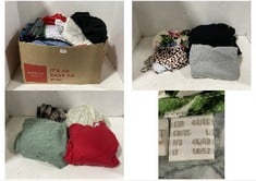 APPROX 30 X ASSORTED ADULTS CLOTHING TO INCLDUE BRAVE SOUL HOODIE IN BLACK