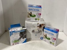 QTY OF ASSORTED PETS ITEMS TO INCLUDE CATIT SENSES TREAT MAZE