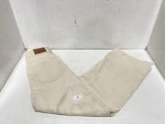 SEZANE DENIM JEANS IN CREAM - SIZE 36 - RRP £95