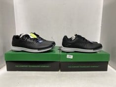 3 X ASSORTED ADULTS SKETCHERS TO INCLUDE GO GOLF TEMPO GF WATERPROOF SHOES IN BLACK SIZE UK 10