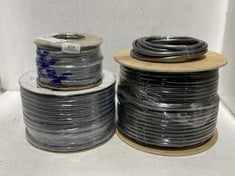 QTY OF ASSORTED WIRE TO INCLUDE TWIN & EARTH PITACS CABLE 100M