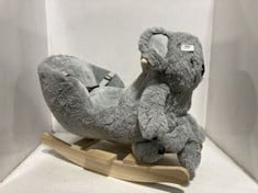 INFANTS ROCKING HORSE IN GREY