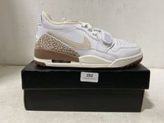 WOMEN'S NIKE AIR JORDAN LEGACY 312 LOW IN WHITE/BROWN UK SIZE 4.5- RRP £130