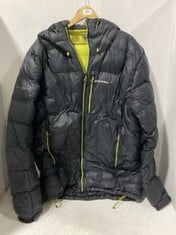 MONTANE MENS HOODED JACKET IN BLACK SIZE XXL