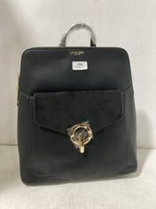 LUELLA GREY WOMENS PEGGY RUCKSACK IN BLACK RRP £110