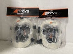 2 X GRAYS HOCKEY SENIOR FACE MASK