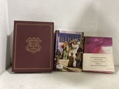 3 X RELIGIOUS TEACHING BOOKS TO INCLUDE THE ILLUSTRATED CATHOLIC CHILDREN'S BIBLE