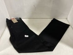 LEVI'S 315 SHAPING BOOTCUT BLACK DENIM JEANS- SIZE 30 X 32- RRP £80