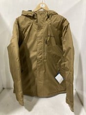 COLUMBIA MEN'S OAK HARBOR II INSULATED JACKET IN BROWN-SIZE L-RRP £260