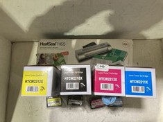 QUANTITY OF ASSORTED ITEMS TO INCLUDE HEATSEAL H65 LAMINATOR