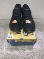 SKETCHERS WOMEN'S BLACK TRAINERS- IN SIZE UK 8 TO INCLUDE VANS BLACK PUMPS IN SIZE UK 8