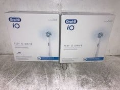 2 X ORAL-B IO TEST DRIVE REFILLS KIT