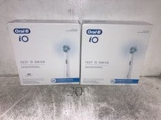 2 X ORAL-B IO TEST DRIVE REFILLS KIT