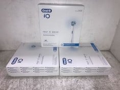 2 X ORAL-B IO TEST DRIVE REFILLS KIT