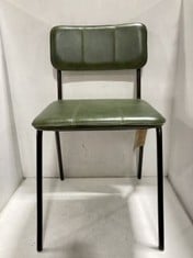 NKUKU UKARI DINING CHAIR - RICH GREEN - ONE SIZE - ITEM NO. UC1201 - RRP £225