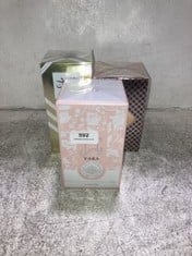 3 X ASSORTED PERFUMES TO INCLUDE YARA LATTAFA PERFUME 100ML