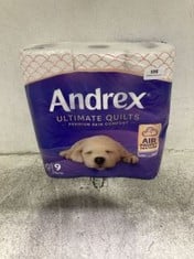 11 X ASSORTED TOILET ROLLS TO INCLUDE ANDREX ULTIMATE QUILTS