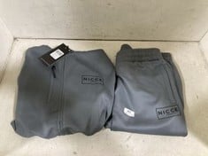 NICCE TRACKSUIT IN STEEL GREY SIZE L