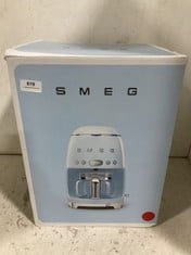 SMEG DRIP FILTER COFFEE MACHINE IN PASTEL BLUE