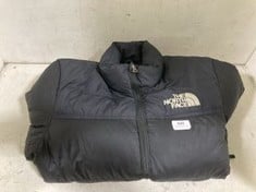 THE NORTH FACE JUNIOR PUFFA COAT IN BLACK L