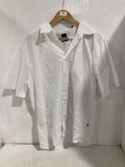 HUGO BOSS REGULAR FIT SHIRT IN WHITE SIZE XXL