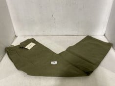 P AND CO SERVICE FATIQUE TROUSERS IN OLIVE SIZE 32S