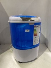 COSTWAY MINI WASHING MACHINE BLUE / WHITE - MODEL FP10557GB