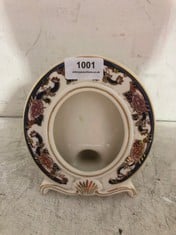 MASON'S BLUE MANDALAY VINTAGE IRONSTONE SHELL PHOTO FRAME