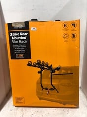 3 BIKE REAR MOUNTED BIKE RACK