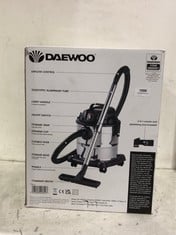 DAEWOO WET AND DRY VACUUM CLEANER - MODEL NO. FLR00141