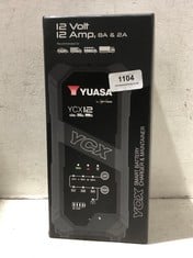 YUASA 12V 12A SMART BATTERY CHARGER YCX12 - RRP £129