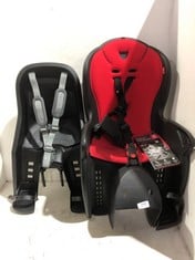 HAMAX BICYCLE CHILD SEAT TO INCLUDE BUBBLY MINI EVO BICYCLE CHILD BIKE SEAT