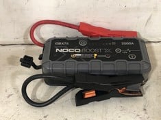 NOCO GBX75 BOOST X 2500A 12V ULTRASAFE PORTABLE LITHIUM JUMP STARTER - RRP £275