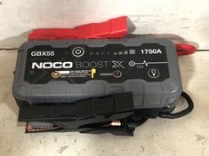 NOCO GBX55 BOOST X 1750A 12V ULTRASAFE PORTABLE LITHIUM JUMP STARTER - RRP £195